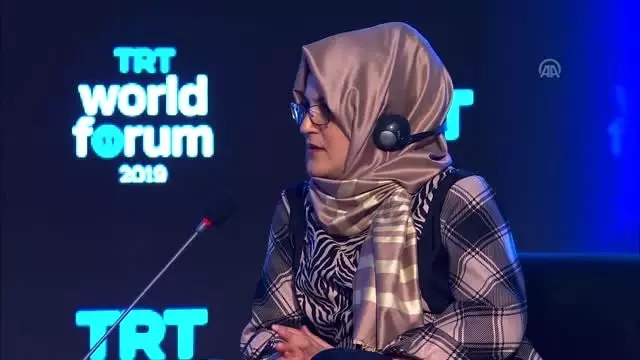 TRT World Forum 2019 - Cemal Kaşıkçı'nın nişanlısı Hatice Cengiz (1) TRT World Forum 2019 - Cemal Kaşıkçı'nın nişanlısı Hatice Cengiz (1)