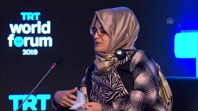 TRT World Forum 2019 - Cemal Kaşıkçı'nın nişanlısı Hatice Cengiz (3) TRT World Forum 2019 - Cemal Kaşıkçı'nın nişanlısı Hatice Cengiz (3)
