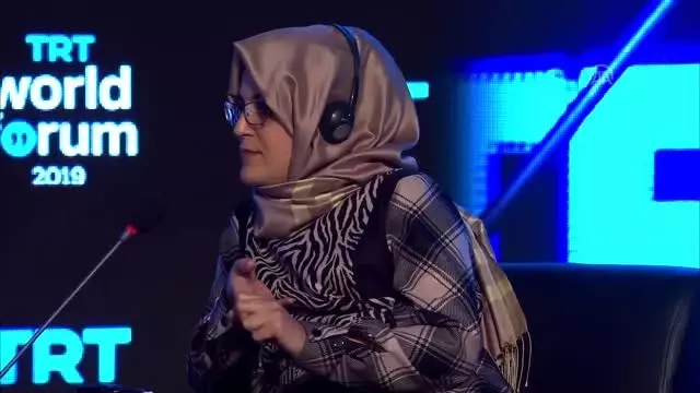 TRT World Forum 2019 - Cemal Kaşıkçı'nın nişanlısı Hatice Cengiz (2) TRT World Forum 2019 - Cemal Kaşıkçı'nın nişanlısı Hatice Cengiz (2)