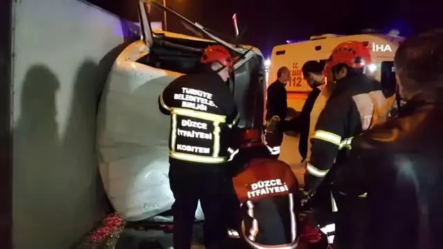 Zincirleme kazada 1 kişi öldü 4 kişi yaralandı Zincirleme kazada 1 kişi öldü 4 kişi yaralandı