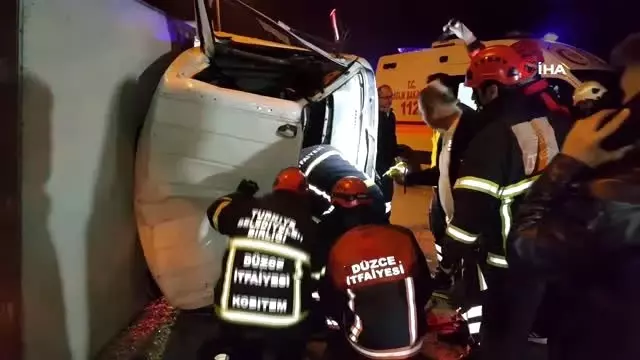Zincirleme kazada 1 kişi öldü 4 kişi yaralandı Zincirleme kazada 1 kişi öldü 4 kişi yaralandı