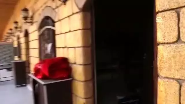 Terörden arındırılan Rasulayn'da, terör örgütü YPG/PKK'nın kullandığı merkezler görüntülendi