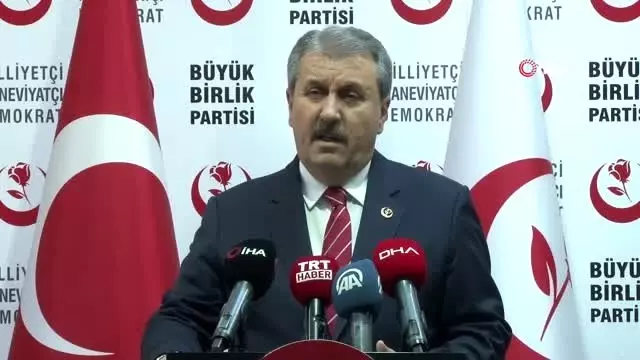 BBP Genel Başkanı Destici: 'Türkiye ve Rusya bölgenin iki lider ülkesi olarak sorun çözme... BBP Genel Başkanı Destici: 'Türkiye ve Rusya bölgenin iki lider ülkesi olarak sorun çözme...