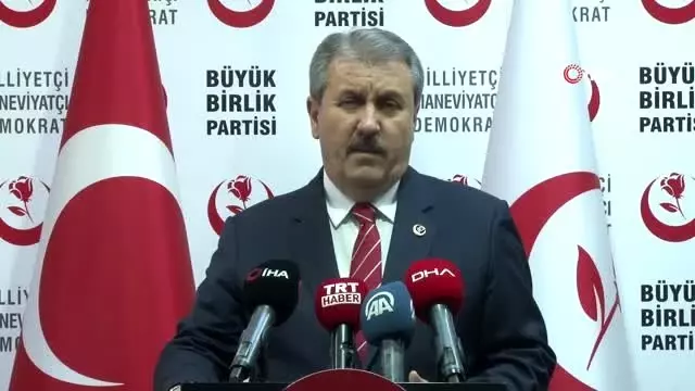 BBP Genel Başkanı Destici: 'Türkiye ve Rusya bölgenin iki lider ülkesi olarak sorun çözme... BBP Genel Başkanı Destici: 'Türkiye ve Rusya bölgenin iki lider ülkesi olarak sorun çözme...