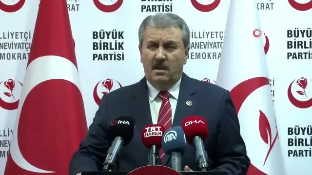 BBP Genel Başkanı Destici: 'Türkiye ve Rusya bölgenin iki lider ülkesi olarak sorun çözme... BBP Genel Başkanı Destici: 'Türkiye ve Rusya bölgenin iki lider ülkesi olarak sorun çözme...