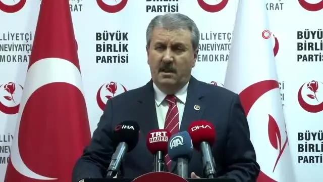 BBP Genel Başkanı Destici: 'Türkiye ve Rusya bölgenin iki lider ülkesi olarak sorun çözme... BBP Genel Başkanı Destici: 'Türkiye ve Rusya bölgenin iki lider ülkesi olarak sorun çözme...