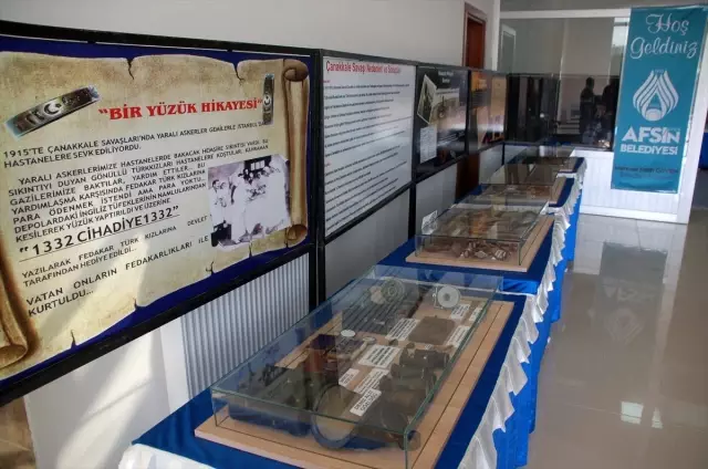 'Çanakkale Savaşları Gezici Sergisi' Afşin'de 'Çanakkale Savaşları Gezici Sergisi' Afşin'de