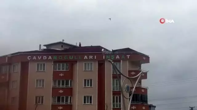 Çocukların 'hobisi' yürekleri ağza getirdi Çocukların 'hobisi' yürekleri ağza getirdi