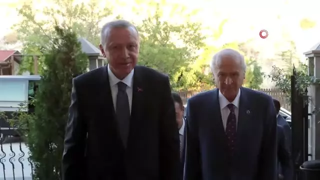 Cumhurbaşkanı Erdoğan, MHP Genel Başkanı Devlet Bahçeli'yi ziyaret ediyor