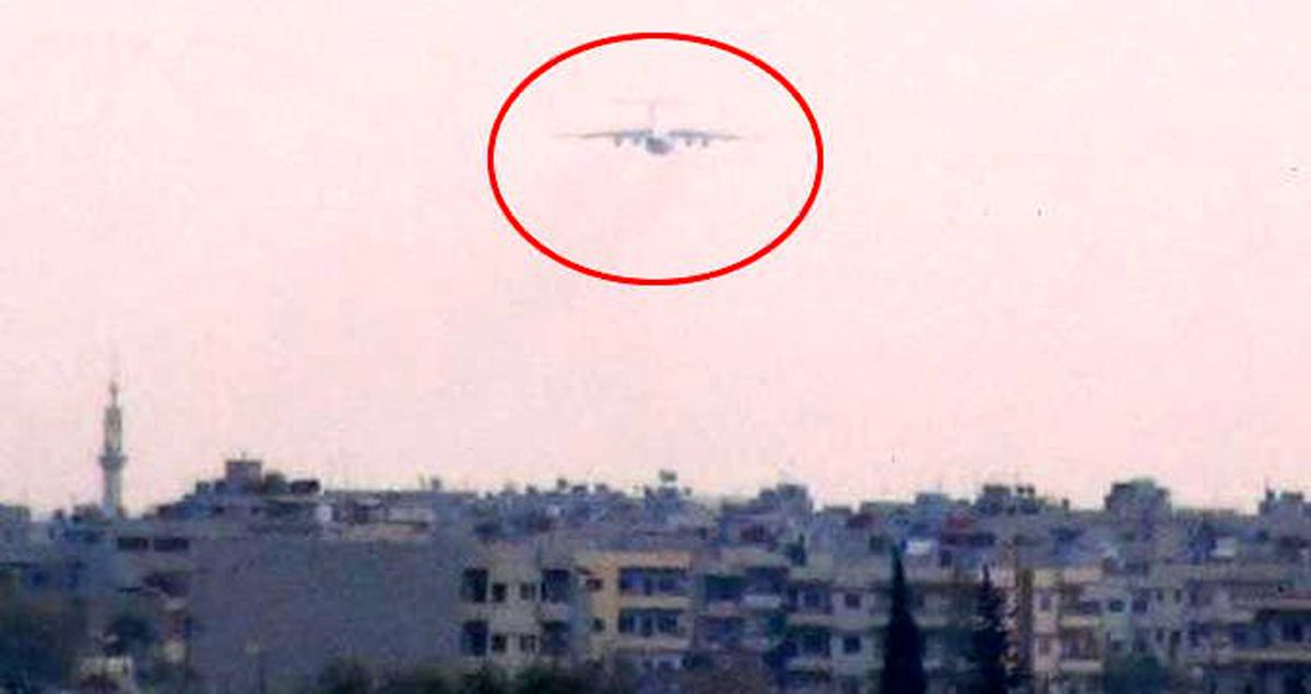 Kamışlı'da Rus uçağı hareketliliği sürüyor
