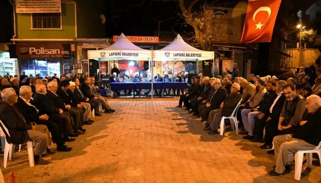 Lapsekili avcılar Barış Pınarı Harekatı şehitleri için mevlit okuttu