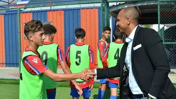 Mehmet Aurelio, Altınordu'yu ziyaret etti! Mehmet Aurelio, Altınordu'yu ziyaret etti!