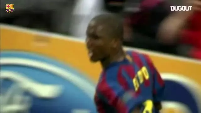 Samuel Eto'o'nun Barcelona Formasıyla Şampiyonlar Ligi Finali Golleri Samuel Eto'o'nun Barcelona Formasıyla Şampiyonlar Ligi Finali Golleri