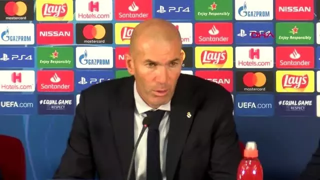 Spor real madrid teknik direktörü zinedine zidane'ın açıklamaları