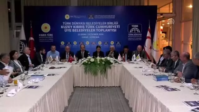 Türk Dünyası Belediyeler Birliği Üye Belediyeler Toplantısı KKTC'de yapıldı
