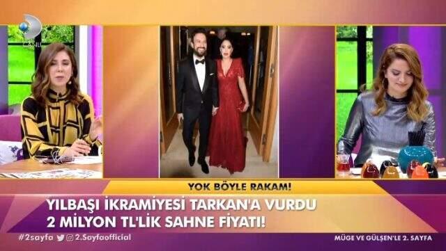 Yılbaşında Kıbrıs'ta sahneye çıkacak olan Tarkan, 2 saatte 2 milyon TL kazanacak