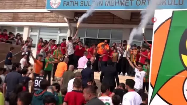 Alanyaspor öğrencilerle buluştu Alanyaspor öğrencilerle buluştu