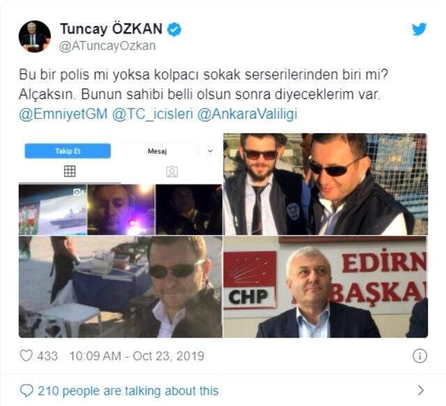 Emniyet Genel Müdürlüğü'nden 'Tuncay Özkan' açıklaması