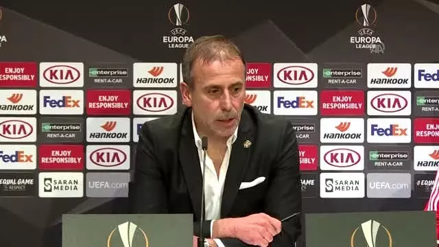 Maçın ardından - Beşiktaş Teknik Direktörü Abdullah Avcı (1) Maçın ardından - Beşiktaş Teknik Direktörü Abdullah Avcı (1)
