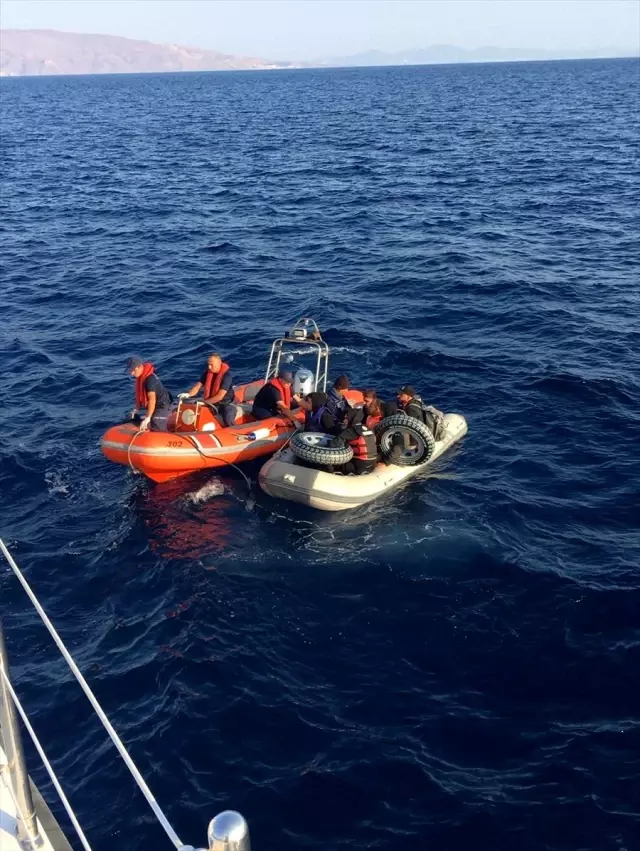 Muğla'da 8 düzensiz göçmen yakalandı
