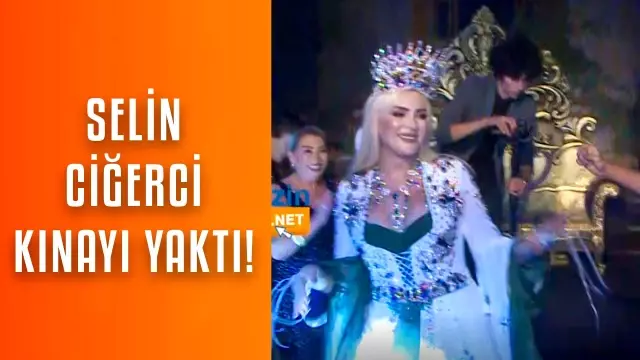 Selin Ciğerci'nin beklenen kına gecesi gerçekleşti! Ünlü akını oldu!