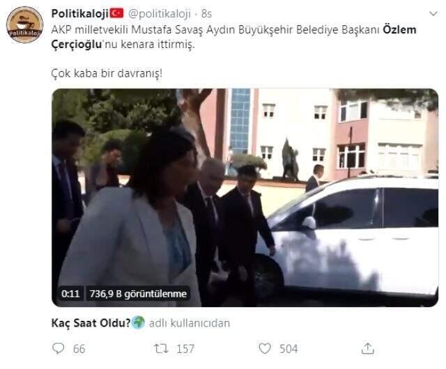 AK Partili Milletvekili, kadın belediye başkanını ittirdi; sosyal medyada gündem oldu