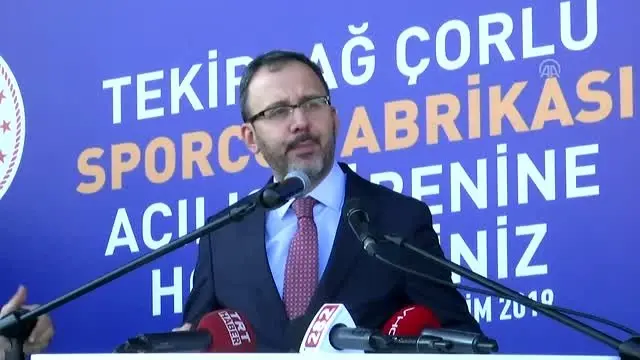 Bakan Kasapoğlu: 'Bu kadar büyük bir tesisleşmenin dünyada ikinci örneği yok' Bakan Kasapoğlu: 'Bu kadar büyük bir tesisleşmenin dünyada ikinci örneği yok'