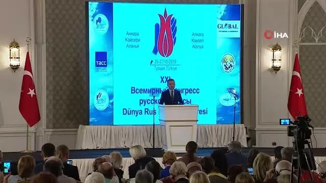 Cumhurbaşkanı Yardımcısı Oktay Dünya Rus Medya Kongresinde konuştu Cumhurbaşkanı Yardımcısı Oktay Dünya Rus Medya Kongresinde konuştu