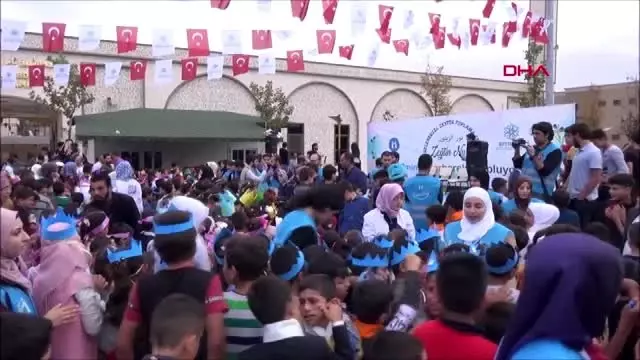 Hatay suriyeli yetimlerin, zeytin hasat şöleni Hatay suriyeli yetimlerin, zeytin hasat şöleni