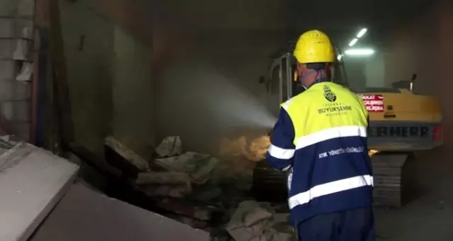 İBB'den 'otogarda yıkım' açıklaması: Mevzuat gereği tebligat gönderilmedi