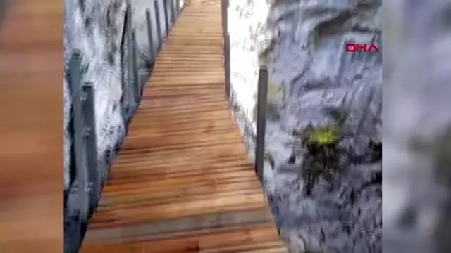 Kastamonu horma kanyonu'na heyecan dolu yürüyüş yolu Kastamonu horma kanyonu'na heyecan dolu yürüyüş yolu