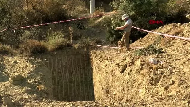 Manisa fayının geçmişini araştırmak için hendek açıldı