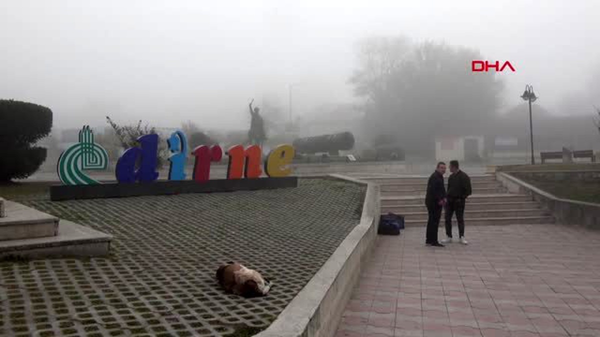 Edirne'de sis etkisi