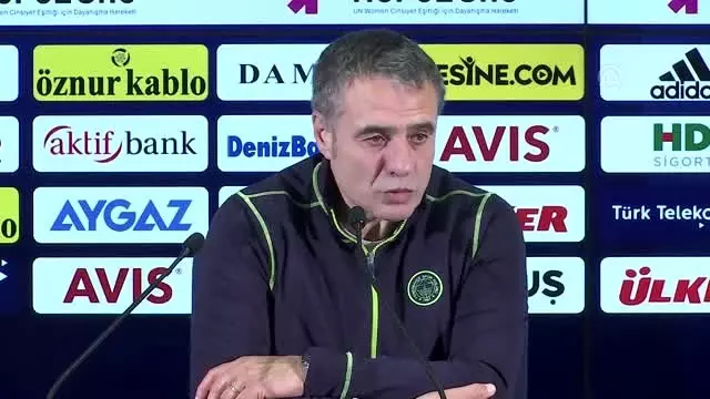 Fenerbahçe-İttifak Holding Konyaspor maçının ardından - Ersun Yanal Fenerbahçe-İttifak Holding Konyaspor maçının ardından - Ersun Yanal