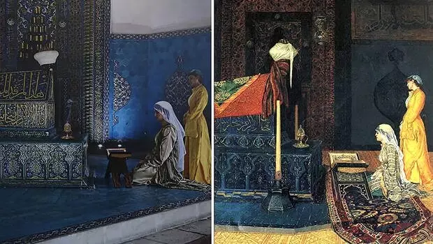 Fotoğraf karesinde 'canlanan' resimler Fotoğraf karesinde 'canlanan' resimler