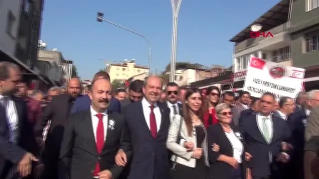 Hatay kktc başbakanı tatar, hatay'da zeytinyağı festivaline katıldı Hatay kktc başbakanı tatar, hatay'da zeytinyağı festivaline katıldı