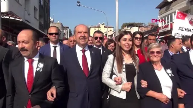Hatay kktc başbakanı tatar, hatay'da zeytinyağı festivaline katıldı Hatay kktc başbakanı tatar, hatay'da zeytinyağı festivaline katıldı