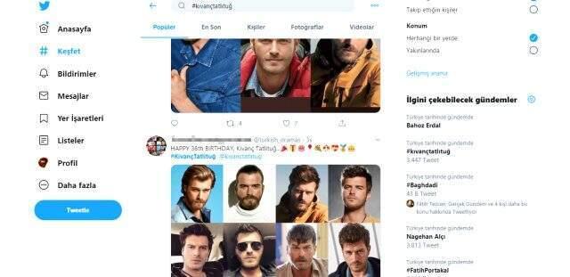 36 yaşına giren Kıvanç Tatlıtuğ, 'İyi ki doğdun kral' mesajlarıyla sosyal medyada trend oldu
