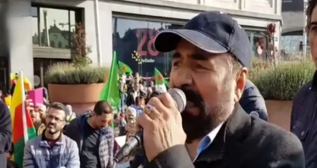 Barış Pınarı Harekatı'na karşı çıkan Şivan Perver, Brüksel'de PKK eylemine katıldı Barış Pınarı Harekatı'na karşı çıkan Şivan Perver, Brüksel'de PKK eylemine katıldı