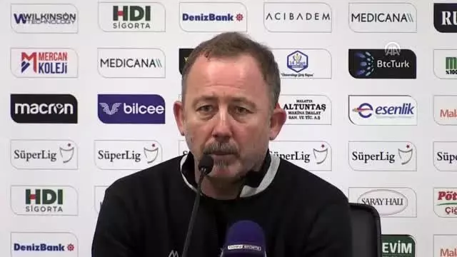 BtcTurk Yeni Malatyaspor-İstikbal Mobilya Kayserispor maçının ardından - Sergen Yalçın BtcTurk Yeni Malatyaspor-İstikbal Mobilya Kayserispor maçının ardından - Sergen Yalçın