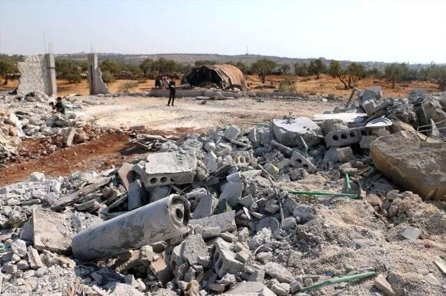 DEAŞ elebaşı Ebubekir el-Bağdadi'nin öldürüldüğü iddia edilen yer görüntülendi