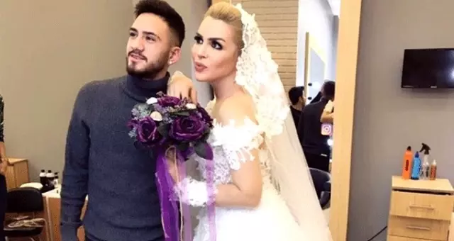 Gökhan Çıra ile evlenen Selin Ciğerci'ye babası kırmızı kuşak yerine altın kemer taktı