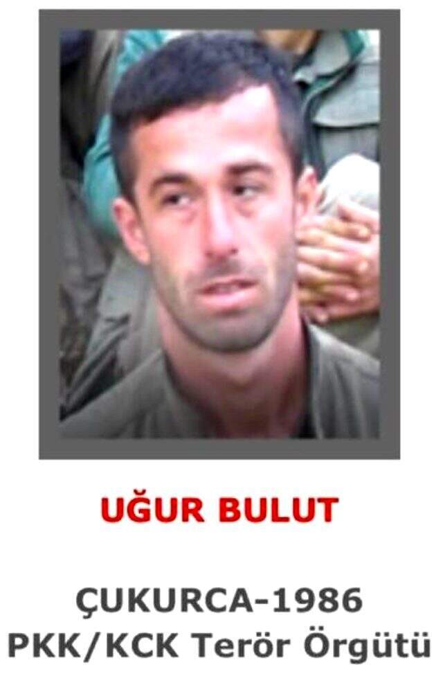 İçişleri Bakanlığı: Gri Liste'de yer alan terörist Uğur Bulut öldürüldü