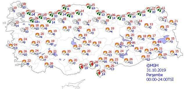 Meteoroloji'den İstanbul'a uyarı: Perşembe sağanak yağış geliyor