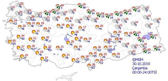 Meteoroloji'den İstanbul'a uyarı: Perşembe sağanak yağış geliyor