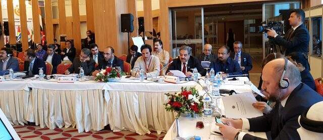 Pakistan Parlamenter Heyeti 1. APA Yürütme Konseyi toplantısına katıldı, Keşmir anlaşmazlığını vurguladı