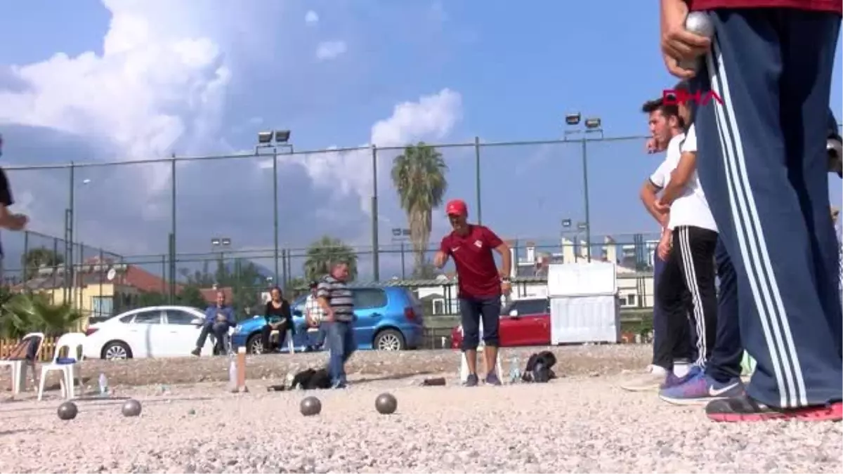 Spor 11'inci uluslararası bocce turnuvası kemer'de yapılıyor