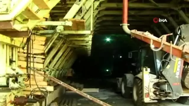 Ulgar Dağı Tüneli'nde çalışmalar devam ediyor