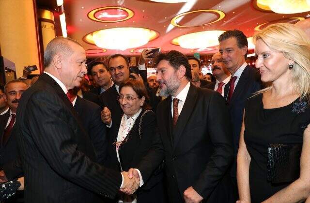Beştepe'deki 29 Ekim resepsiyonunda dikkat çeken isimler