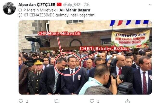 Şehit cenazesinde gülen milletvekili sosyal medyada büyük tepki çekti